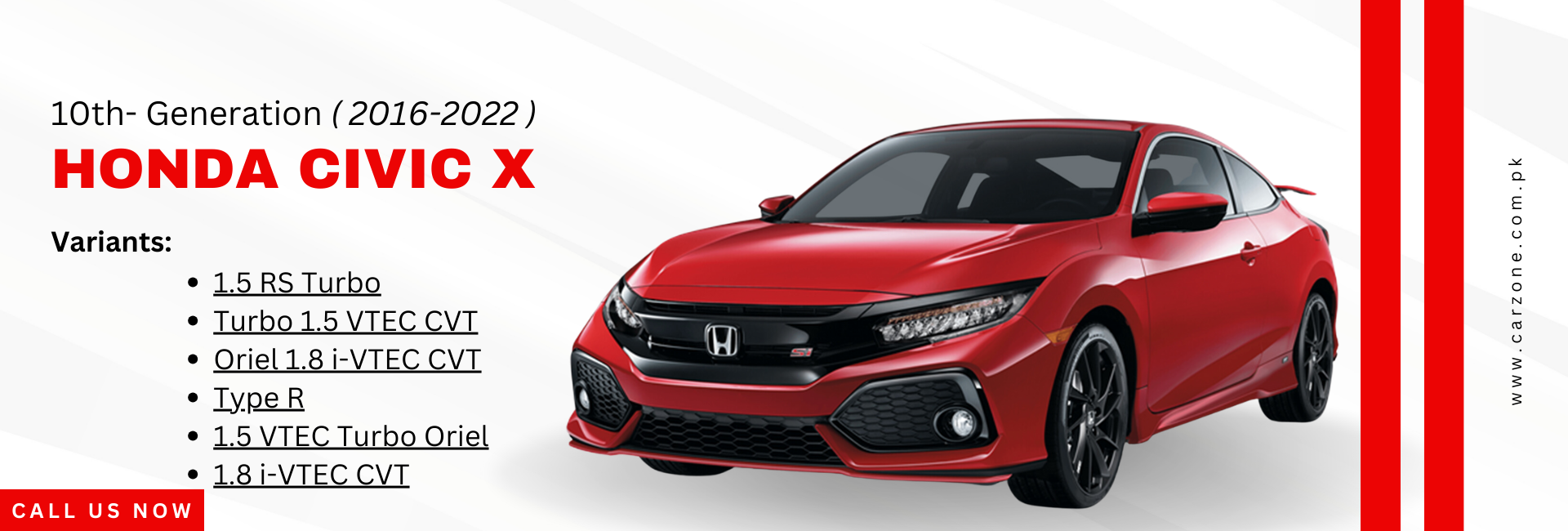honda civic X for sale in Lahore